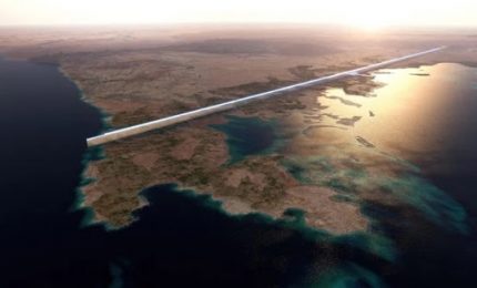 “The Line” il progetto di città lineare dell'Arabia saudita alta 500 metri, larga altri 200 e lunga 170 chilometri