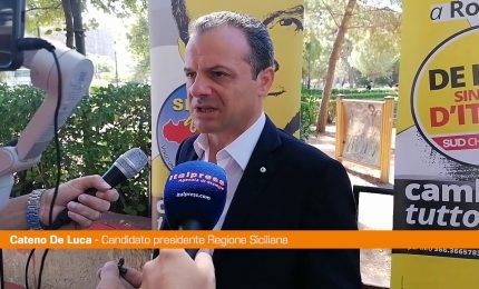 Regionali Sicilia, De Luca "Contraddizioni avversari ci avvantaggiano"