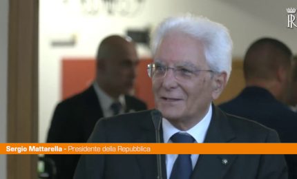 Mattarella incontra la collettivit&agrave; italiana a Tirana
