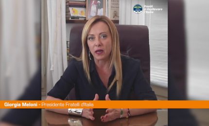 Energia, Meloni "Serve anche un tetto nazionale al prezzo"