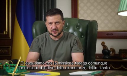 Missione Aiea a Zaporizhzhia, Zelensky: &ldquo;Giornalisti esclusi"