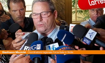 Miccich&egrave; "In Sicilia vince Schifani, un presidente di Palermo e FI"