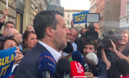 Elezioni, Salvini "Von der Leyen rispetti l'Italia"