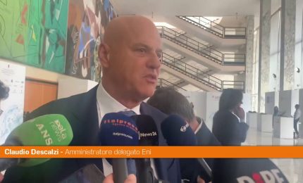 Descalzi "Il gas in autunno ci sar&agrave;, crescono gli stoccaggi"