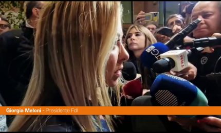 Meloni "Sud Italia pu&ograve; diventare hub energetico europeo"