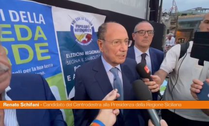Schifani "Centrodestra &egrave; unito sulla mia candidatura"