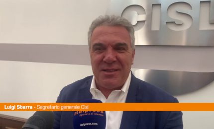 Sbarra "Lanciamo agenda sociale per priorit&agrave; d'interventi"