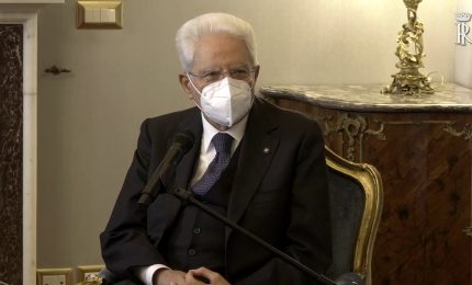 Mattarella alla consegna dei premi "Penna d&rsquo;Oro"