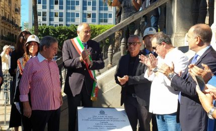 A Palermo una targa per Giuni Russo accanto al Palchetto della musica