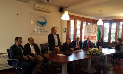 Arcivescoco Palermo Lorefice visita l&rsquo;Ordine dei Giornalisti