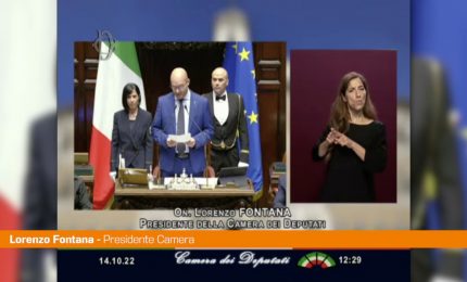 Fontana "Riaffermare il ruolo centrale del Parlamento"