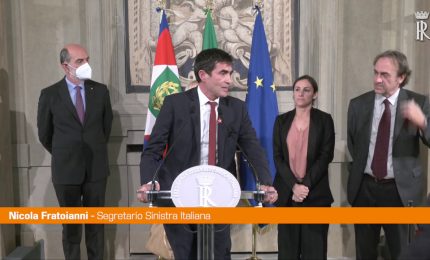 Fratoianni "Preoccupati per la crisi sociale"