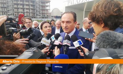 Cirio "Entro giugno sarà operativo il nuovo grattacielo della Regione"