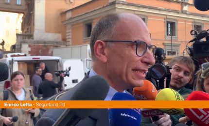 Letta "Con Fontana Italia lontana dall'Europa"