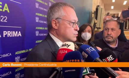 Bonomi "Priorit&agrave; governo sia tema energia. Bene Cingolani consulente"