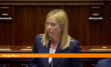 Meloni "Il nostro &egrave; un governo che rappresenta il voto del popolo"