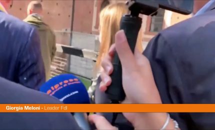 Meloni "Ho incontrato Berlusconi, sono molto ottimista"