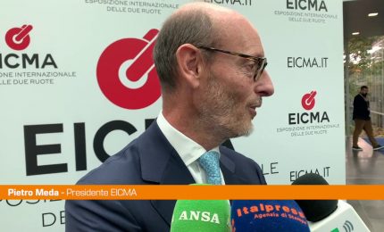 Meda "Eicma &egrave; la fiera pi&ugrave; importante del settore delle due ruote"