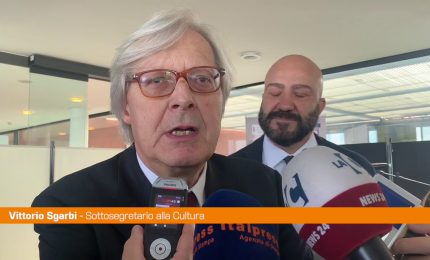 Sgarbi "La Calabria d&agrave; il massimo rilievo ai Bronzi di Riace"