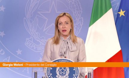 Meloni "Libert&agrave; &egrave; il principale valore su cui si basa la democrazia"