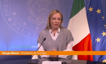 Manovra, Meloni "Tempi molti ristretti, ma la traiettoria &egrave; nitida"