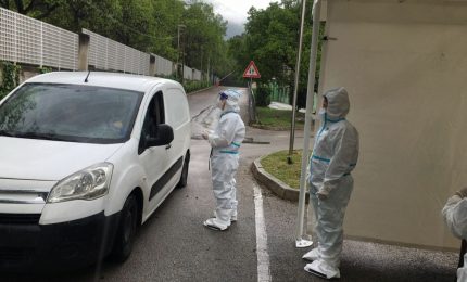 Covid, 1100 tamponi durante le feste natalizie nei drive-in dell&rsquo;Asp di Palermo
