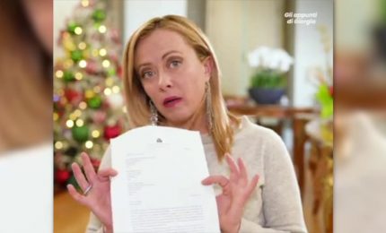 Manovra, Meloni "Da Bankitalia approccio critico su contanti e Pos"