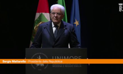 Mattarella "Atenei importanti per l'avanzamento della conoscenza"