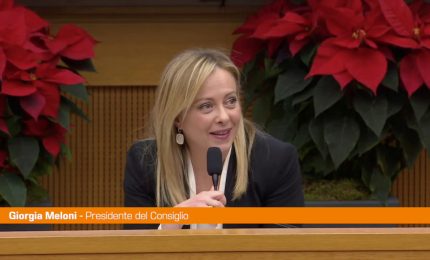 Meloni "Il Governo vuole favorire il dibattito parlamentare"