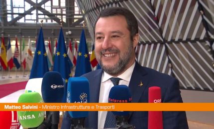 Salvini "Ponte sullo Stretto priorit&agrave; per l'Italia e interesse Ue"