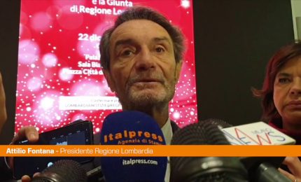 Fontana "Per Lombardia il 2023 sar&agrave; un anno di ascesa anche in Europa"