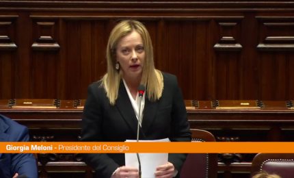 Ucraina, Meloni "Avanti con il sostegno umanitario e militare"