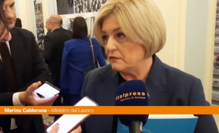 Lavoro, Calderone "Tavolo su autonomi riguarda temi strategici"