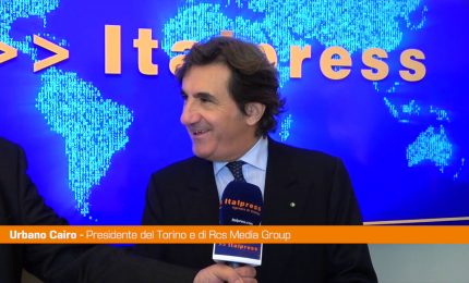 Cairo "Da Italpress grande lavoro, nuove redazioni sono buona notizia"