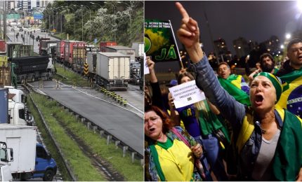 In Brasile le proteste contro la contestata elezione di Lula bloccano le attività agricole