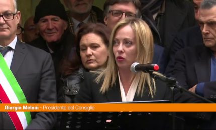 Meloni "Leggi razziali macchia indelebile della storia italiana"