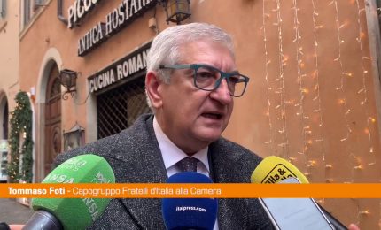 Foti "Opposizione? Quando &egrave; maggioranza fa pena"