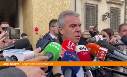 Manovra, Sbarra "Misure che condividiamo ma anche criticit&agrave;"