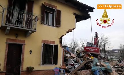 Quarto Inferiore, crolla abitazione. Tre feriti