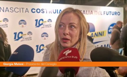 Meloni "10 anni di Fratelli d'Italia scommessa vinta"