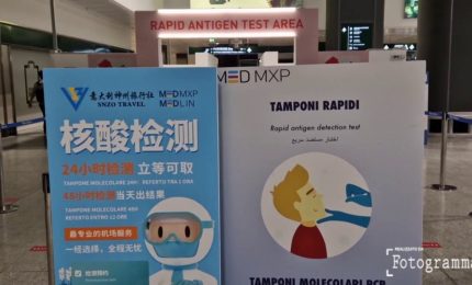 La Cina torna a fare paura, test anti-Covid a Malpensa