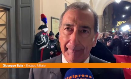 Prima della Scala, Sala "Qui due tra le donne pi&ugrave; potenti al mondo"