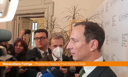 Fedriga "In Friuli tanti investimenti malgrado le emergenze"