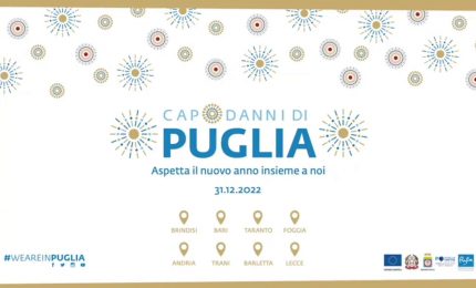Emiliano "Con i Capodanni di Puglia sinergia tra Regione e i Comuni"