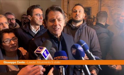 Conte a Bari rilancia l'intesa tra M5S ed Emiliano