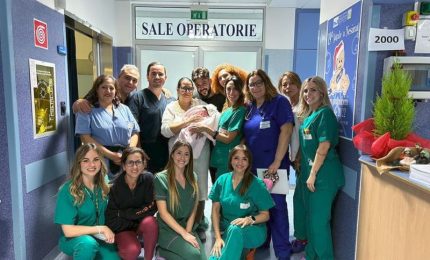 A Catania la prima nata del 2023 &egrave; la piccola Ilary