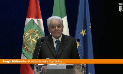 Mattarella "Cultura &egrave; ricchezza, Brescia e Bergamo ne sono esempio"