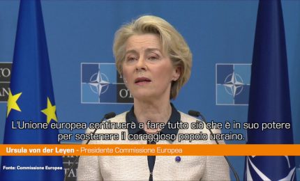 Von der Leyen "Estenderemo sanzioni a Bielorussia e Iran"