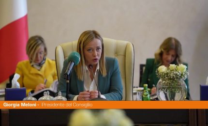 Il premier Meloni in Libia, "Vogliamo aiutare l'Africa a crescere"