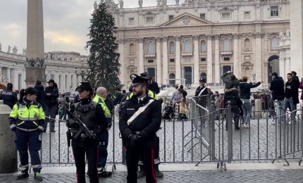 Benedetto XVI, misure di sicurezza imponenti in piazza San Pietro